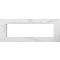 MODUL LINE díszítőkeret 7M SW fehér márvány OL70SW(26454)