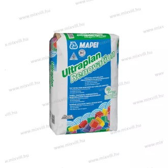   MAPEI Ultraplan Renovation 25kg szálerősítéses, önterülő aljzatkiegyenlítő simítóhabarcs 0124325