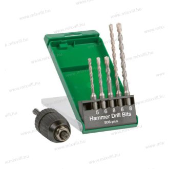   Hikoki SDS-plus fúrószár készlet tokmánnyal adapterrel 751030