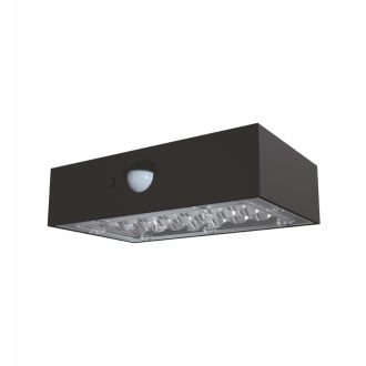   OMU Lighting SOL-LBR-3W-B napelemes, solar LED fali lámpa BRICK 3W, 4000K, fekete