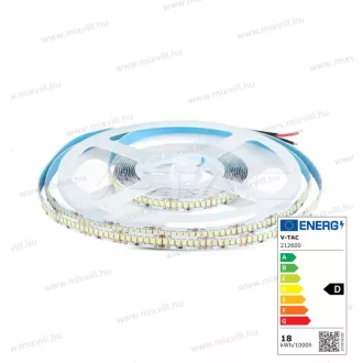   V-TAC SKU-212600 beltéri Led szalag IP20 2835 17W/m 2550lm/m 4000K 24VDC 10mm 5m