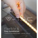 V-TAC SKU-2652 Led szalag IP20 COB 10W/m 800lm/m 3000K 24V DC 8mm 5m