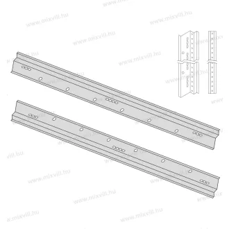 XBS SPP-120 maszk tartó profil zsanéros 1200mm