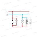 MODUL zavarszűrő LED lámpákhoz, jelzőfényes billentyűhöz IA50