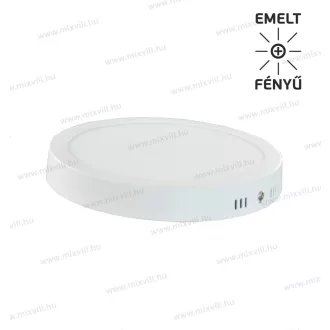   OMU Lighting 22-KPKF-24W 6500K emelt fényű, falon kívüli kerek LED panel 2600lm Ø 300x38 mm tápegysé