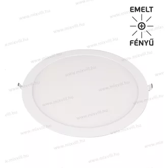   OMU Lighting 22-KPKS-24W 4000K emelt fényű, süllyesztett kerek LED panel 2600lm furat Ø 285 mm tápeg
