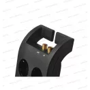 Emos túlfesz. védős elosztó 8x2+F + SAT fekete P54252