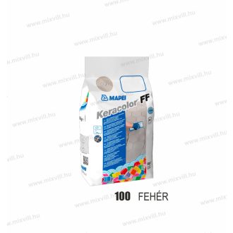   MAPEI Keracolor FF Flex 5kg 100 fehér cementkötésű fugázóhabarcs 6mm fugaszél 5N34005A