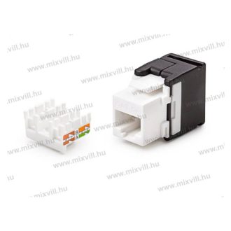   MODUL CAT.5E 100MHz 1Gigabit Keystone aljzat KEJ-C5E-U-TL árnyékolatlan, szerszám nélküli RJ45 KA11