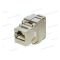 MODUL CAT.6 250MHz 1Gigabit Keystone árnyékolt fém aljzat KEJ-C6-S-TL RJ45/s szerszám nélküli KA16