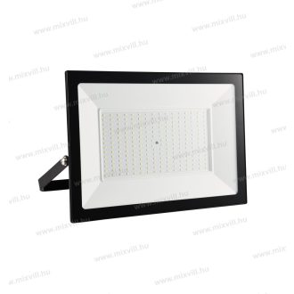   LED reflektor 200W 20000lm 3000K meleg fehér fekete 2 év garancia LR20030B OMU lighting