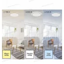 Emos ZM5165 beltéri LED mennyezeti lámpa kerek fehér 36cm dimmerelhető szabályozható 24W távirányító