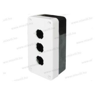 XBS XAL-BE03 Üres szürke doboz 3-as IP65