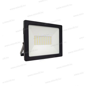   LED reflektor 50W 5000lm 3000K meleg fehér fekete 2 év garancia LR05030B OMU lighting