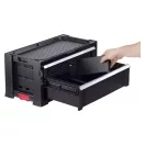Keter Pro series 16" 2 fiókos szerszámos láda kivehető tárolóval lakatolható 562x262x289 mm 237790 m