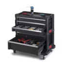 Keter Pro series 16" 2 fiókos szerszámos láda kivehető tárolóval lakatolható 562x262x289 mm 237790 m