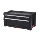 Keter Pro series 16" 2 fiókos szerszámos láda kivehető tárolóval lakatolható 562x262x289 mm 237790 m