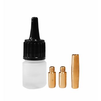   OMU system OSPULLER OSR45 Javító készlet: 2 Menetes vég M5, 1 Menetes toldó, 1 Speciális ragasztó BO