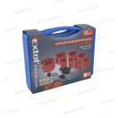 Extol 8801604 körkivágó készlet HSS Bi-metál,13db-os, 19-64mm műanyag, fa, gipszkarton