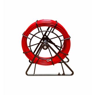   OMU system OSPULLER OSFH45S60 60m üvegszálas berudaló, behúzószalag állványon tekerődobbal 4,5 átmér