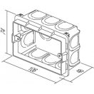 Modul PM3 süllyesztett doboz 48x106 mm DM30 15234