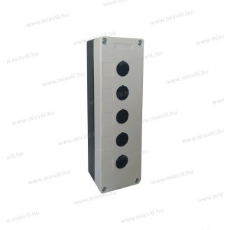 OMU system XDL5-B05 üres doboz 5 furattal