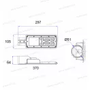 OMU Lighting LED közvilágítási lámpa 30W KV0304000 3600lm 4000K villogásmentes utcalámpa 30000h 3 év