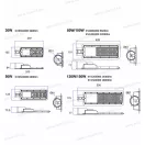 OMU Lighting LED közvilágítási lámpa 30W KV0304000 3600lm 4000K villogásmentes utcalámpa 30000h 3 év