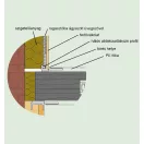 Hálós ablakcsatlakozó profil 2,4fm/db 22-HCS240