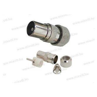 FS-14 fém koax dugó csavaros (lengő)