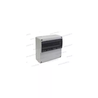   ELO-16 IP65 16 modulos csapfedeles elosztó UV stabil, 1000V DC 330x330x130mm