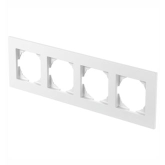 LOGIQ négyes keret flat fehér () OF40PW