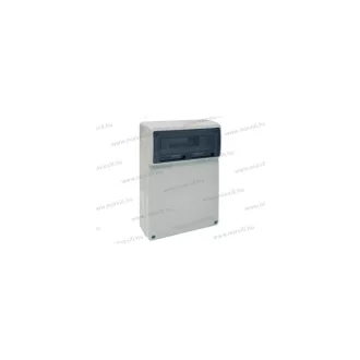   ELO-B-16 IP65 16 modulos csapfedeles elosztó UV stabil, 1000V DC 330x506x130mm