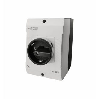   OMU system MX-340P 3 Pólusú 40A IP65 Tokozott kapcsoló ki-be 400V lakatolható