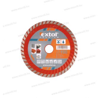   Extol 108753 gyémántvágó TURBO gránit/kerámia: 150×22,2mm, max.10.200 ford/perc