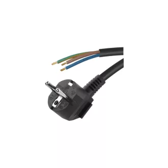   Emos S18323 Flexo 3x1,5mm2 H05vv-F fekete 3m Szerelhető vezeték