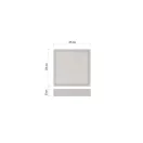 Emos ZM6142 LED mennyezeti lámpa 18W IP20 1500lm 4000K fehér IP20 3 év garancia