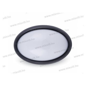   V-TAC SKU-1267 Led mennyezeti lámpa fekete 8W IP65 3000K 560lm 110° kerek V-TAC