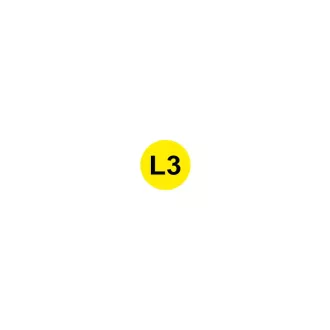 L3 - öntapadó matrica 20x20mm 20db/ív ERV089001