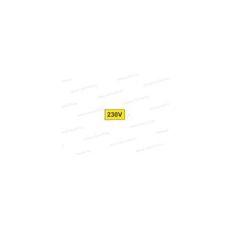 230V - öntapadó matrica 20x10mm 20db/ív ERV127001