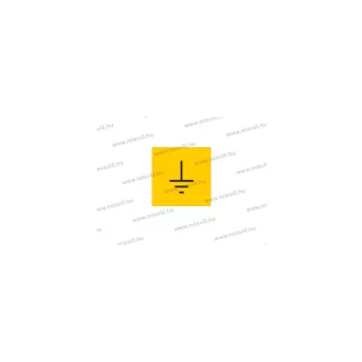   Földelés jel - öntapadó matrica 20x20mm 20db/ív ERV137001