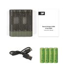 GP B53457 Akkumulátor töltő Speed M451 + 4xAA ReCyko 2700mAh