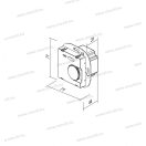 LOGIQ termosztát padlófűtéshez 16A 230V antracit (38517) EQ37ATXO