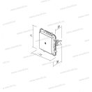 LOGIQ vakfedél antracit XO 15052 PQ10ATXO