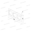 LOGIQ hármas fehér keret 26557 OQ30PW