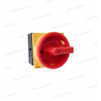   OMU system MX-425Y 4 pólusú 25A beépíthető ipari tűzvédelmi főkapcsoló 4x25A lakatolható