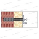 Celo Apolo ResiTHERM 120RTH2 rögzítő szett 60-120mm szigetelés vastagsághoz