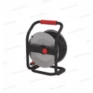 Kültéri fém kábeldob, dobos hosszabbító 4 aljzat 50m 1,5mm2 gumikábellel H07RN-F IP44 P19223 Emos