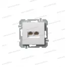 LOGIQ dupla adatátviteli aljzat CAT6S KS 2x RJ45 fehér 17000 KQ41PWXO