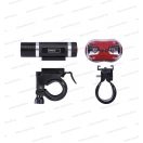 EMOS kerékpárlámpa első + hátsó szett 1+3 chip 3+2xAAA P3920